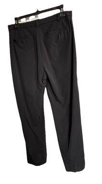 Banana Republic Stretch Women’s Chino Pants 12R Black Straight Leg Work Wear